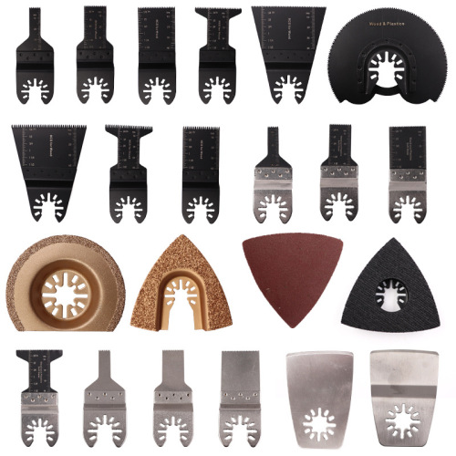 Multi-function multi-purpose saw blade accessories woodworking power tools complete hole slotting electric shovel grinding and cutting machine