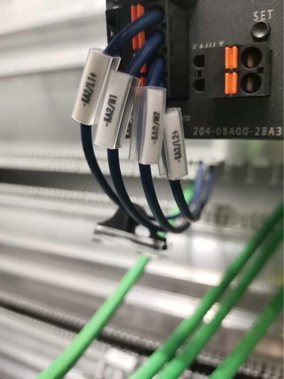 魏德米勒菲尼克斯异型线缆透明标识套管长度可定制 标识激光打印