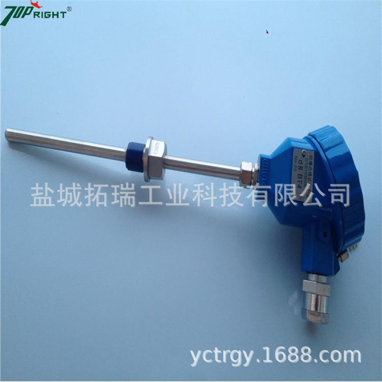 专业供应生产隔爆型pt100热电阻 水泥厂专用热电阻 质保一年