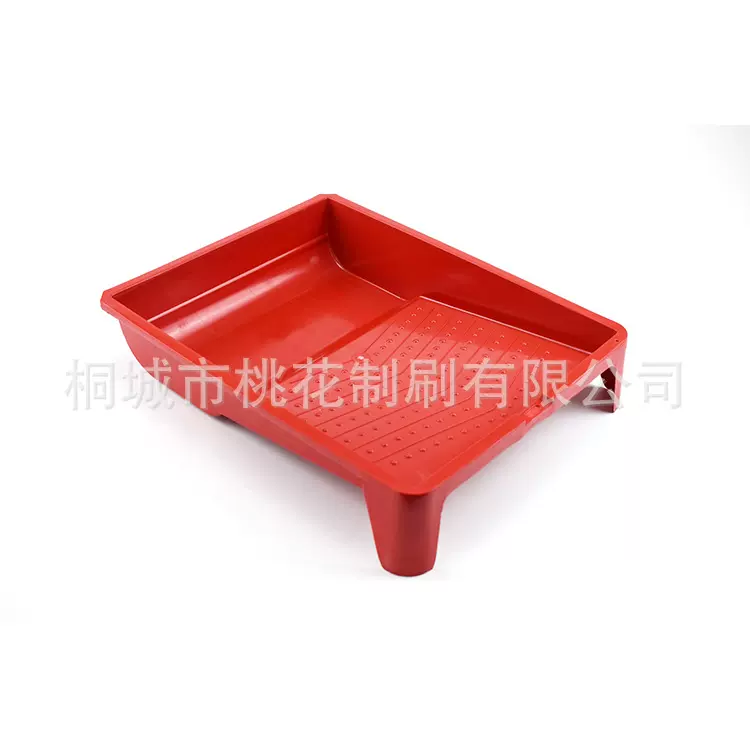 红色绿色小号塑料托盘加厚托盘 油漆刷滚筒刷托盘 源头厂家可批发