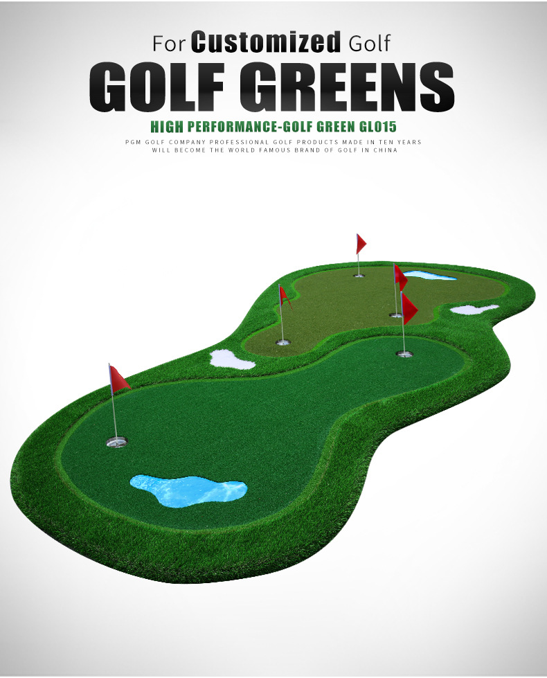 Máy tập đánh golf trong nhà PGM tốc độ bóng đôi 2×4 m thực hành chuyên nghiệp — GL015 phiên bản chuyên nghiệp nhiều nhịp Xanh tốc độ 2*4 mét, G015 phiên bản chuyên nghiệp nhiều quả Bóng tốc độ xanh 2*4 m putt bóng hộp nhỏ 1 hộp chi tiết 6