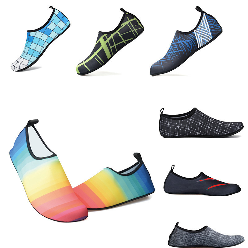 Men's Floating Wading Beach Socks Water Sports Shoes Barefoot Quick Dry Yoga Socks Slip-on Men's and Women's Large Size Shoes