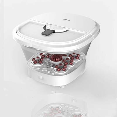 折叠洗脚盆泡脚桶塑料足浴盆加厚洗脚桶泡脚盆按摩足浴桶家用成人|ms