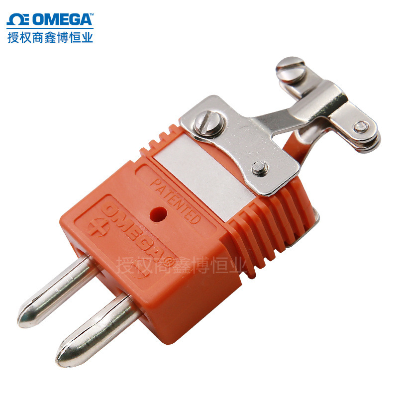 美国热电偶连接器插头OSTW-N-M-PCLM带线夹测温线高温接插件