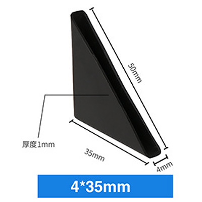 Embalaje de muebles triángulo anticolisión protección de esquina de plástico vidrio mármol protección de esquina de plástico fabricante