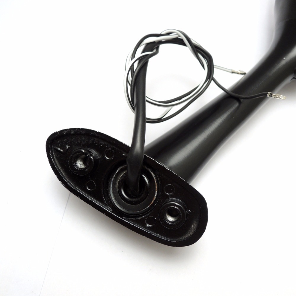 Espejo retrovisor de la motocicleta con reflector de luz LED adecuado para Suzuki GSXR600 espejo retrovisor del coche deportivo con luces dobles