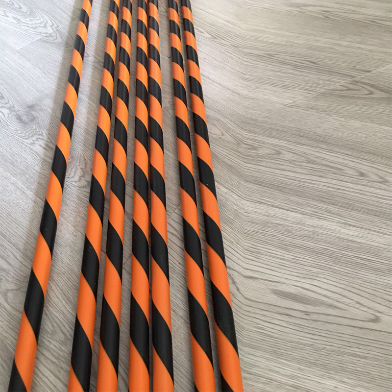 厂家供应PVC双色螺旋管 各类型塑料管彩色PVC耐高温绝缘建筑工地