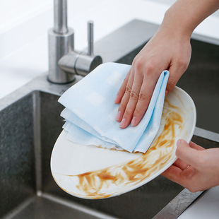 Kitchen Paper Towel Rag Wet and Dry Disposable Dish Cloth Oil-removing Large Exposable Lazy Non-woven Fabric