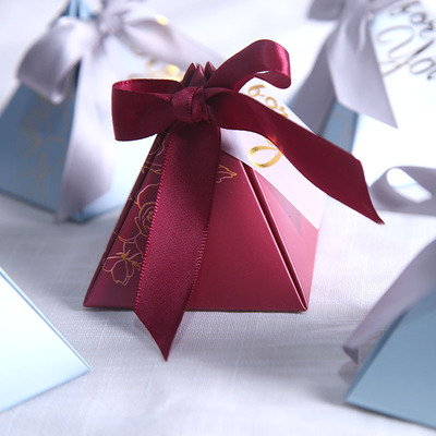 厂家直销2020新款结婚糖盒婚庆喜糖盒抖音创意欧式小清新婚礼纸盒