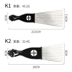直供 鋼針插梳 油頭梳尖尾梳理髮梳美發順發梳子背頭塑料梳子