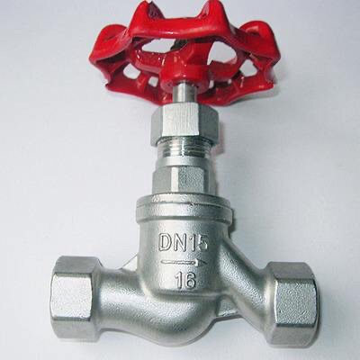 直通式蒸汽专用螺纹单向工业阀体气动密封截止阀 不锈钢截止阀