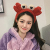 Cute headband for face washing, universal non-slip hairpins to go out, South Korea, simple and elegant design