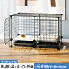 Cat Cage Cat Villa DIY Magic Film Mosaic Cat's Nest Little Room Cat House can put cat sand pot home cat house