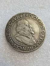仿古工艺品奥地利大公1620黄铜材质奖章纪念币收藏#1773