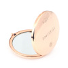 Folding handheld button, mirror, handmade, pink gold, wholesale