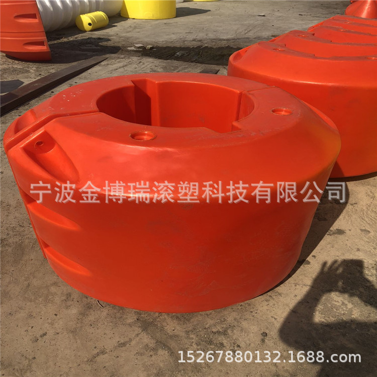 供应直径1500长1600管道浮体 孔径560管道浮体 滚塑浮体批发