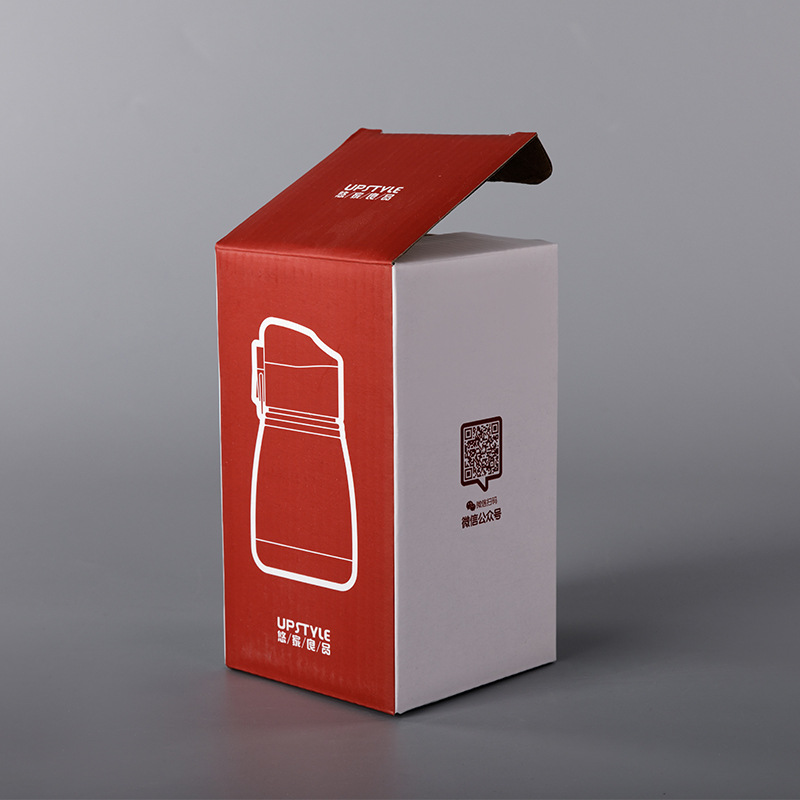 厂家定做彩盒保温杯包装盒瓦楞纸彩盒包装印制LOGO定制