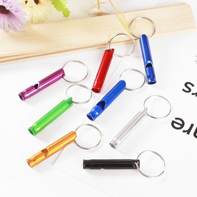 户外旅行登山求生口哨多功能哨子钥匙扣挂件宠物训练口哨便携口哨|ru