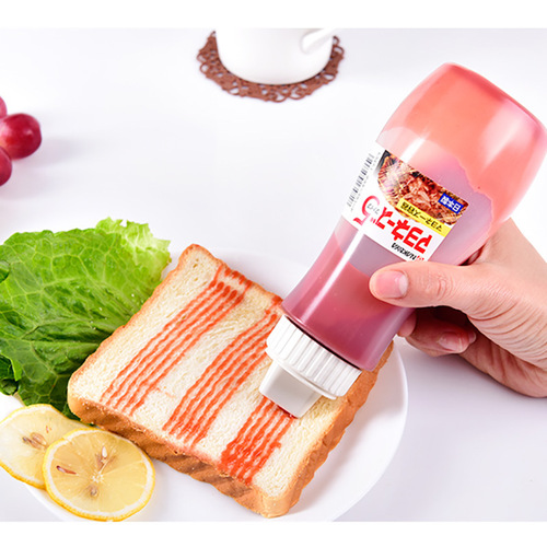 Japan imported NAKAYA porous salad dressing bottle squeeze sauce bottle squeeze bottle jam bottle ketchup chocolate sauce