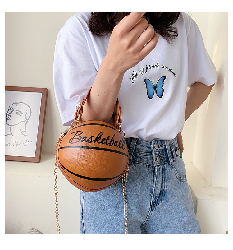 Nouveau Sac De Basket-ball À Chaîne Rose Pour Femme display picture 25