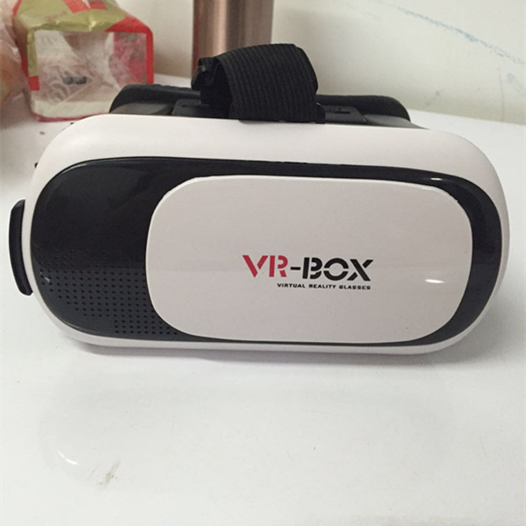 VRBOX二代头戴式数码眼镜 vr虚拟现实眼镜手机3D电视影院厂家批发