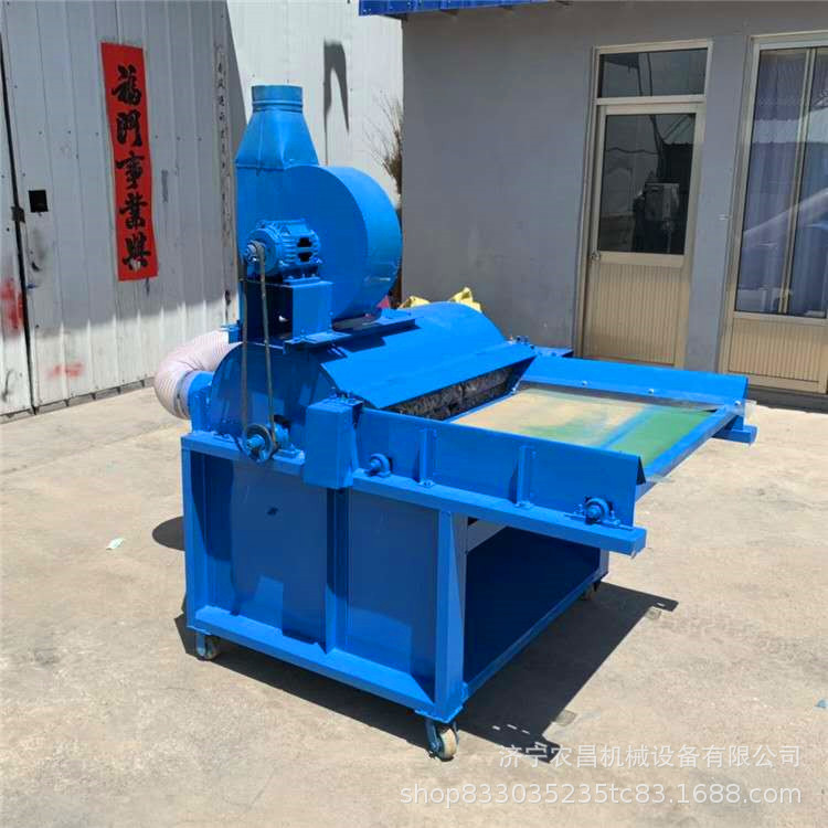 废旧衣服开松机厂家现货供应服装边角料羊毛全钉板开松机操作视频