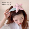 Cartoon cute doll for face washing for bath, big hairgrip, bangs, hair accessory, internet celebrity