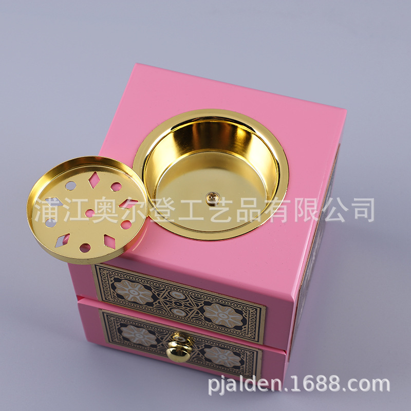 Factory direct sales, wholesale of storage boxes, jewelry boxes, incense burners, reverse-flow sandalwood burners, creative wholesale with hollowed-out designs detail image 8