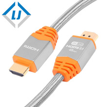 高清线厂家直销高端 高清4K电视连接线线支持8K屏线公头hdmi转接