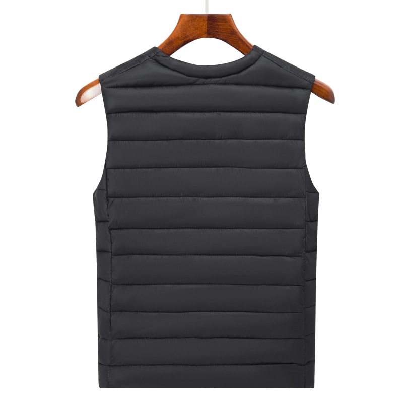 冬季新款发热马电USB恒温电加热马夹女轻薄款内穿羽绒棉保暧背心