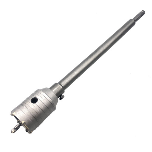 Concrete wall hole opener set, wall hollow drill bit adapter, impact electric hammer drill bit 30-150mm