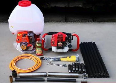 背包式钻机手持式岩芯钻机轻便取样钻机小型地勘钻探机