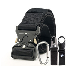 4.5cm战术尼龙腰带男快速释放插扣皮带军迷户外作训工装裤带代发