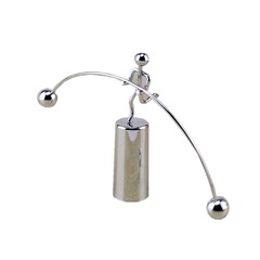 Selected Fun Rotating Balance Iron Man Figurine Creative Home Decor Gift Novelty Student Gift Cross-border Supply