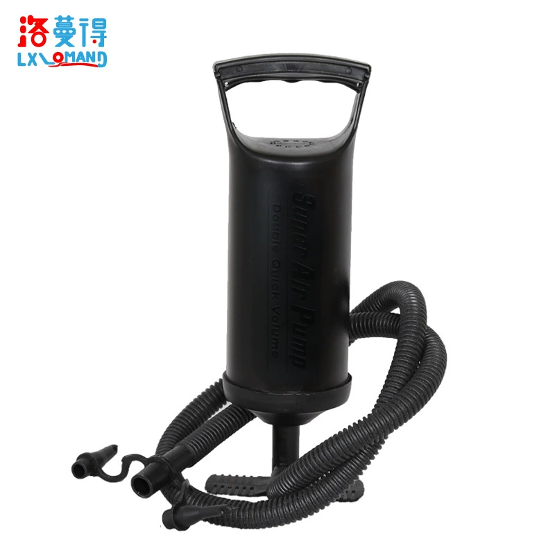 Air pump, inflatable swimming pool, swimming ring