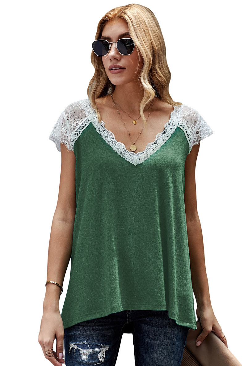 Lace Knit Vest Top