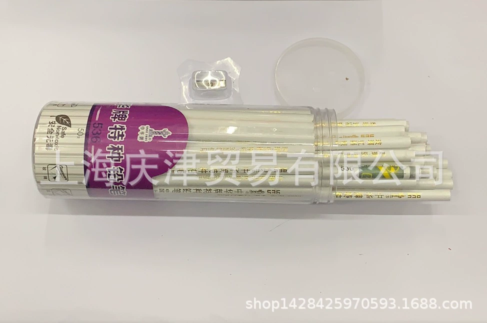 Шанхай Китай бренд 536 белый карандаш Китай бренд Специальный карандаш 50 шт/коробка