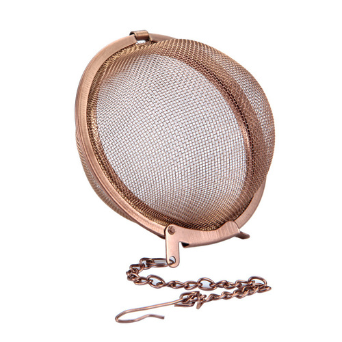 304 stainless steel filter mesh chain tea ball, kitchen small tool hot pot seasoning ball, soup broth dipping sauce flavoring ball
