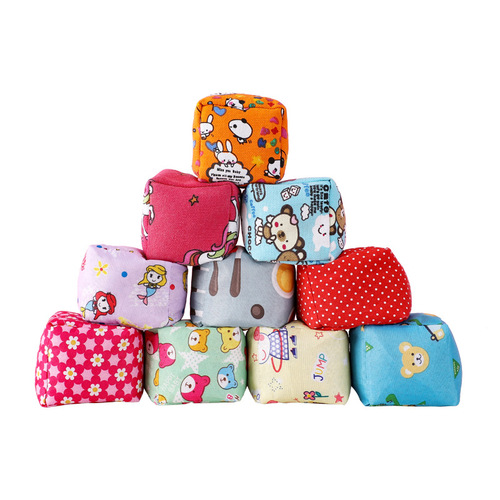 Children's nostalgic throwing sandbags kindergarten hand-grabbed mini sandbags thickened canvas students' physical education class training sandbags