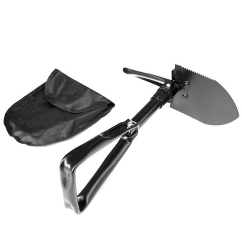 Manufacturer's engineer shovel, special forces small military shovel, outdoor multi-functional folding military shovel, vehicle-mounted camping shovel and pickaxe