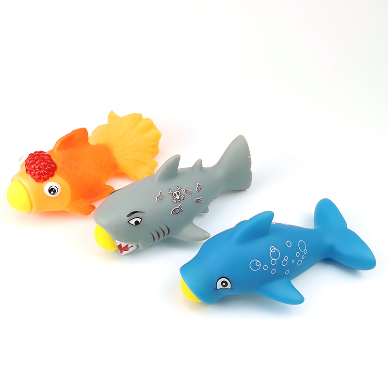 100g Weight 1 Set Quantity TPR Material Cute Cartoon Vinyl Spit Doll Decompression Animal Spray Ball Toys
