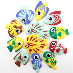 PVC tropical fish, diving fish, diving play pool training tropical fish, children play sand colorful fish
