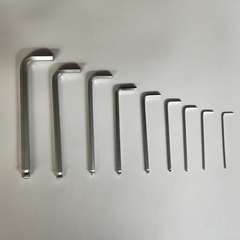 Matching ball head hexagonal set of 9 pieces, matte, long and medium-length hexagonal set, factory direct sales