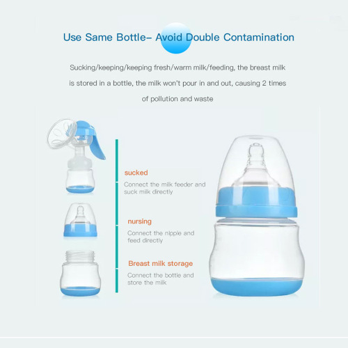 Breast pump manual air cylinder milk collector nursing milk extractor lactation pump maternal and child products