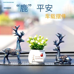 Car one deer safe car interior decoration item safe all the way car decoration interior decoration car-mounted decoration goddess style 
