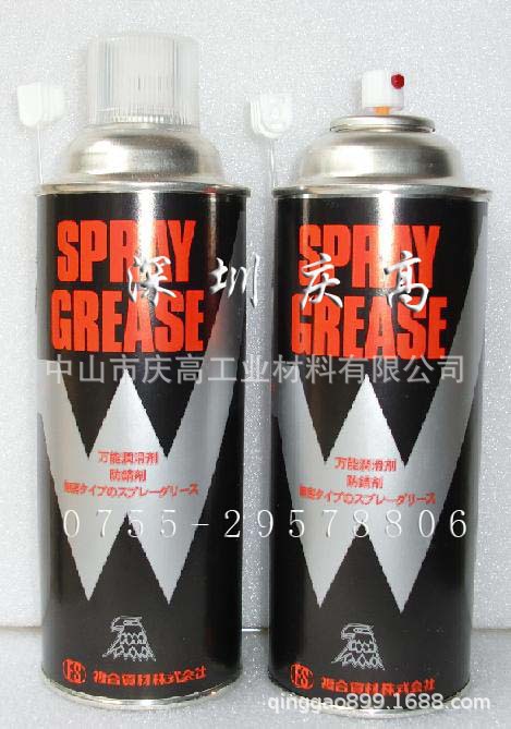 复合资材SPRAY GREASE WHITE白色润滑剂