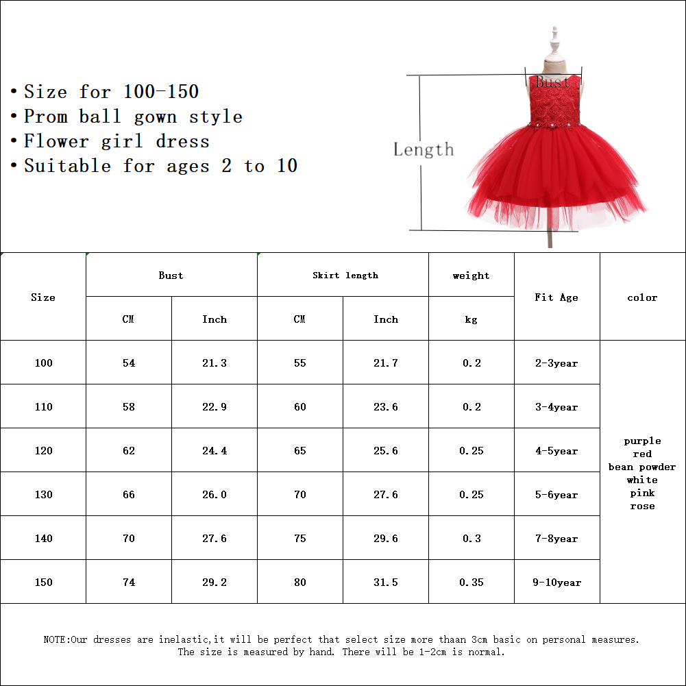 Été Nouvelles Robes Pour Enfants Filles Jupes Princesse Filles De Fleur Robes De Mariée Costumes Pour Enfants En Gros display picture 27