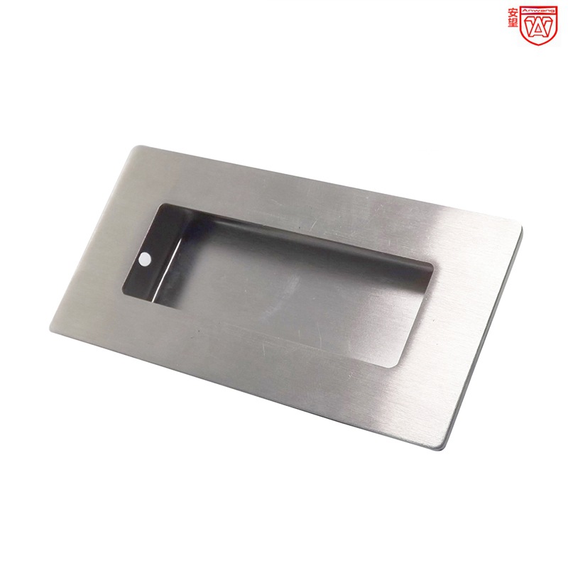 85 * 38mm acero inoxidable 304 armario escondido mango cajón armario puerta corredera oculta perno mano empotrada mango de puerta