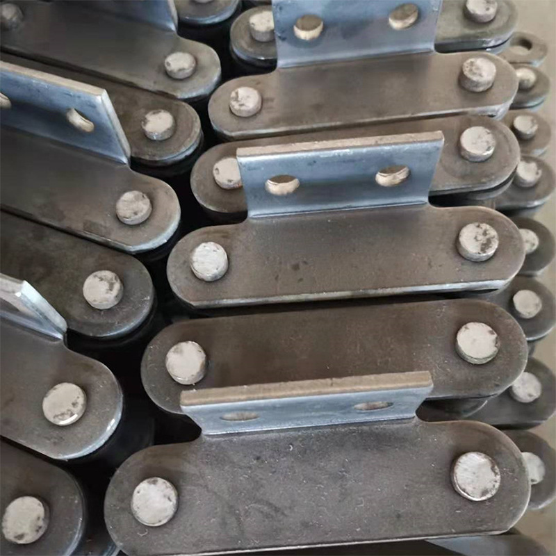100节距链板线链条 单侧弯板 链板线传送链 定制非标郑州北京厂家