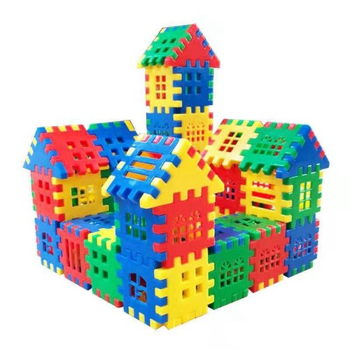 House building blocks number blocks kindergarten boys and girls 2-3-6 years old educational puzzle children's toys wholesale